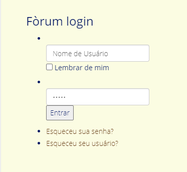 forum login pt